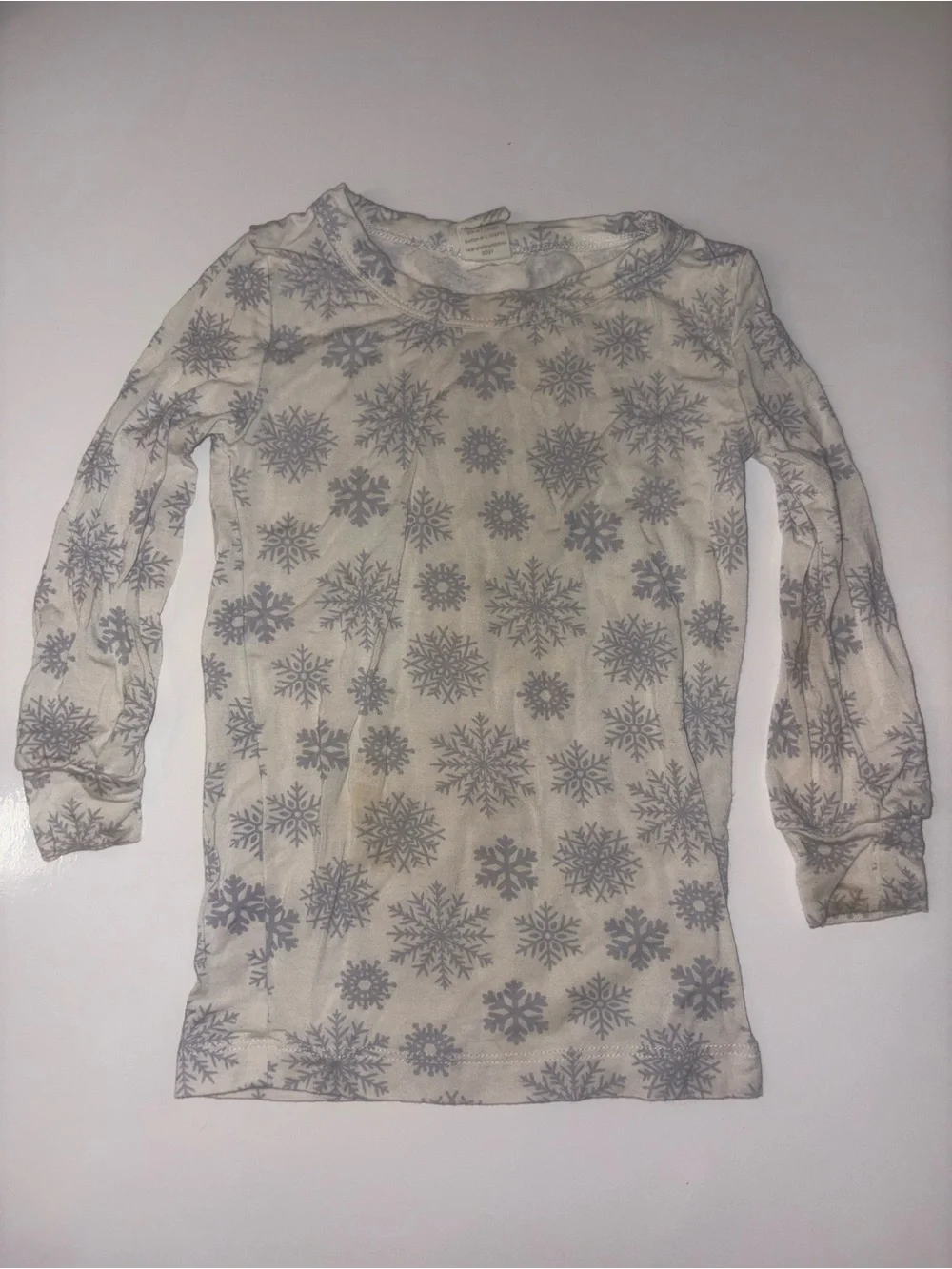 Kate Quinn Snowflake Pajama Top Long Sleeve 🌵18-24 months